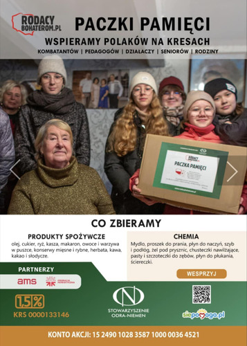 Zapraszamy do udziału w akcji „Paczki Pamięci”