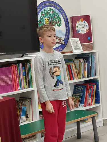 Szkolny konkurs recytatorski 